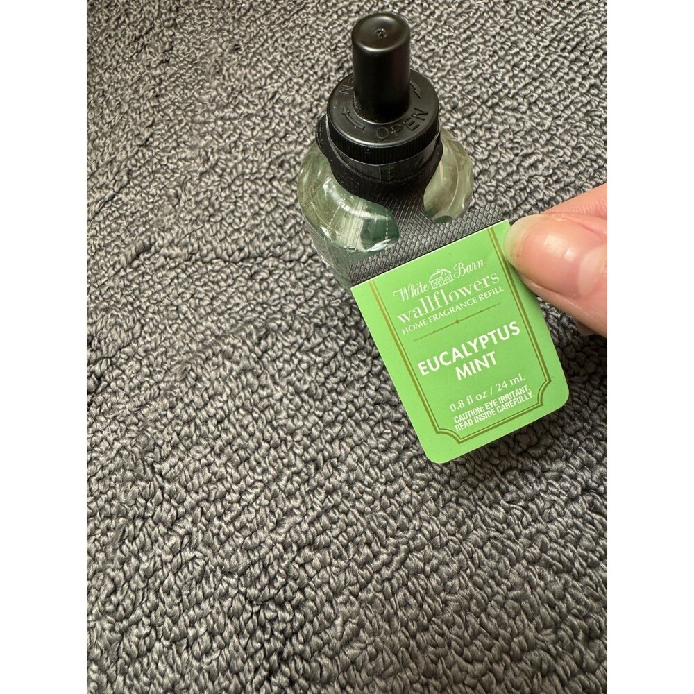 NEW  EUCALYPTUS MINT Wallflower Refill Bulbs SEALED Bath & Body Works
